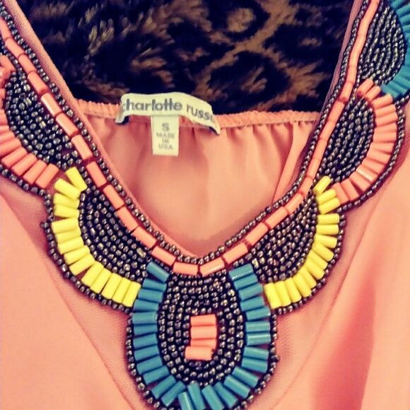 5/$25 Charlotte Russe Romper size small - Picture 5 of 5